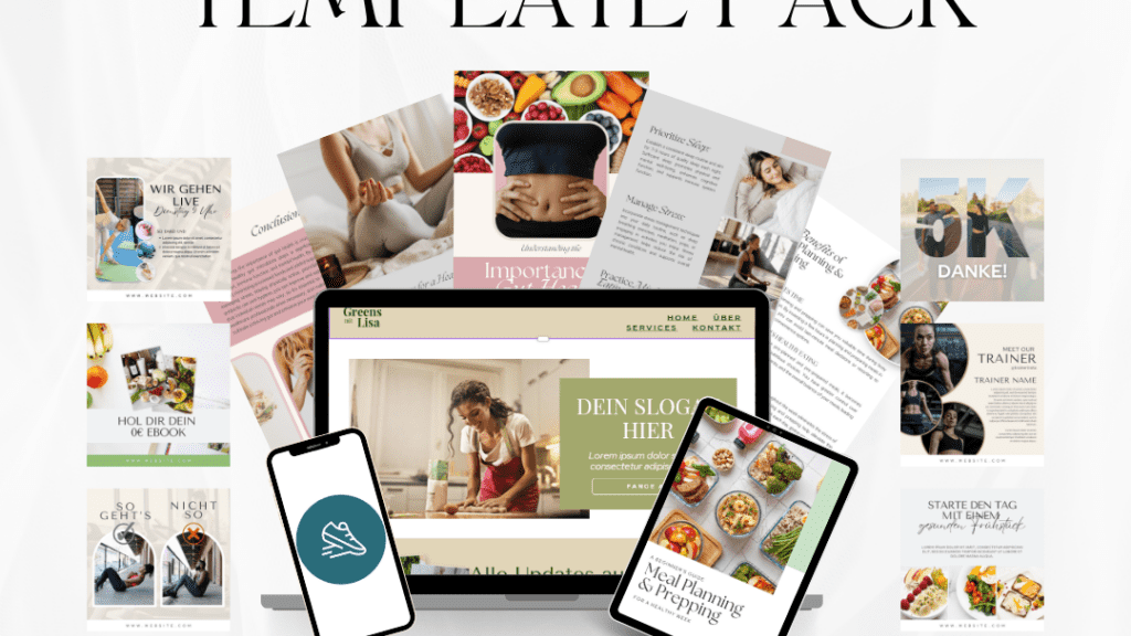 Fitness & Wellness Template Pack