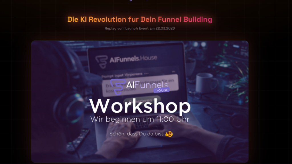 AI Funnels.house, dein perfekter Partner für Struktur, Texte, Hooks usw. im Affiliate-Marketing!